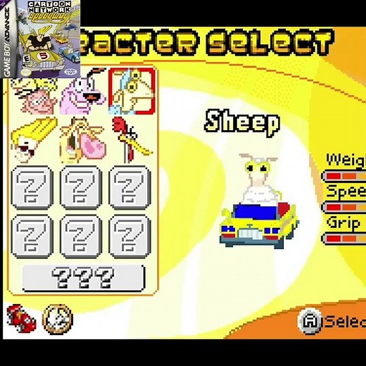 Cartoon Network Speedway For GBA #retrogaming #gba #cartoonnetwork #racinggames