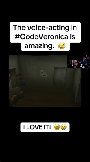 First-ever playthrough of Code Veronica is underway and it’s been a lot of fun so far. Some of the fun comes from the voice acting itself. It’s so cheesy, bad, and over-the-top that I can’t help but enjoy myself with it. #ResidentEvil #residentevilcodeveronica #horrorgaming #gamingontiktok #gamingclip