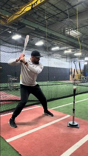 Unlock More Power in Your Swing ⚾ Back Leg Kick Drill ✅ #fyp #baseball #coach #fielding