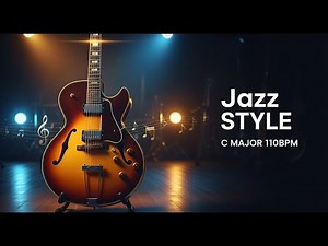 Seamless Smooth Jazz Fusion BACKING TRACK (110 BPM) | Guitar Jam & Practice