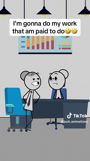 Office Life Animated: Doing My Job with Humor