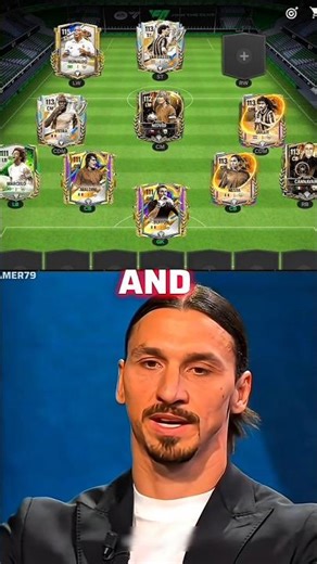 Zlatan Squad 💀#fifamobile #fcmobile #easports #eafc25 #football #viralvideo #shorts #memes