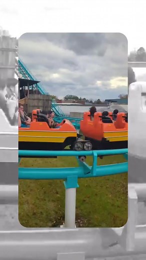 First roller coaster in the WORLD to go upside down 4 times! Carolina Cyclone at Carowinds #carowinds #arrowdynamics #rollercoaster #fun #thrills #fyp #amusementpark #upsidedown #recordbreaker #reels | Carowinds Fans Only