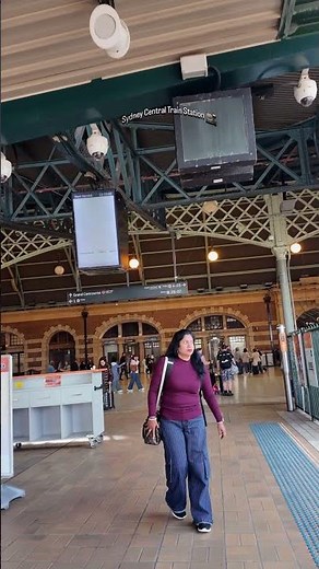 Canberra to Sydney by train 🚆 Scenic countryside, relaxing ride, and city arrival views. #shorts