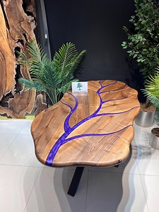 Handmade Walnut Dining Table: Custom Kitchen Cutting Table, Dining Room Table, Leaf Table - Etsy