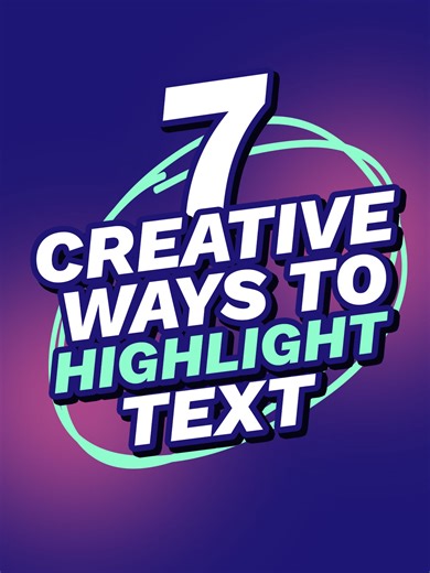 Want to make your text stand out? Check out these 7 fresh ways to emphasize text in your designs. #DesignTips #TextEmphasis #GraphicDesign #MarketingDesign #CreativeDesign #TypographyTips #DesignInspiration #HighlightText #TextDesign #MarketingTips #DesignHacks #VisualDesign #EmphasizeText #DesignIdeas #TextStyling #CreativeTypography #DesignStrategies #EyeCatchingDesign #TextHighlight #ImpactfulDesign