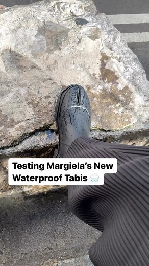 453K views · 47 reactions | Off-roading the new @maisonmargiela Tabi Rain Boots. ☔️ These Tabi boots in rubber are available now for US$990. : Highsnobiety | Highsnobiety | Facebook