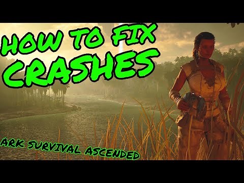 Ark Survival Ascended CRASH FIX!!! Settings and Ways to Stop ASA From Crashing!!!