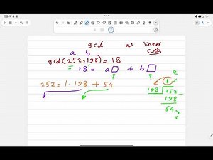 4.3 prime numbers(gcd as linear combinations) part3