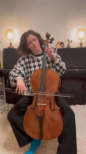 Always a joy to play on my Barock cello 🎶 | Anastasia Kobekina Cellist