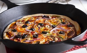 11 receitas de pizza de frigideira fit para um lanche saudável