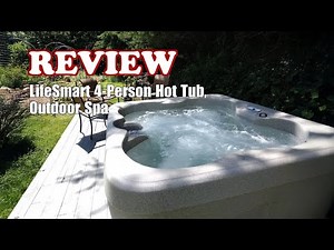 LifeSmart 4-Person Hot Tub Review: Outdoor Spa with LED Lights 2025