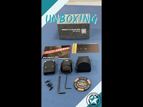 Vector Optics // Frenzy 1x22x26 MOS Multi Reticles Pistol Red Dot Sight (SCRD-M36) Unboxing
