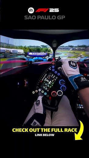 Surviving Turn 1!! Sao Paulo GP - REALISTIC SIMRIG POV - Lewis Hamilton