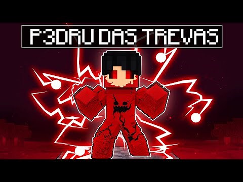 Virei o P3DRU DAS TREVAS por 24 HORAS no Minecraft
