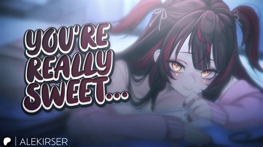 EN ASMR ｜｜ 与心爱的女孩呆在一起，她害羞了 [alekirser]【从朋友到恋人】【告白】