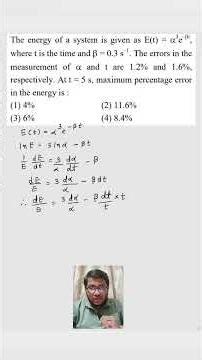 JEE 2025 Error Analysis Question 🔥 | Exponential Trick You Must Know!