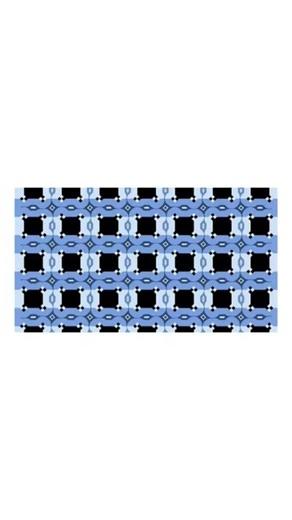 garis warna biru ini lurus atau engga? ilusi mata!!