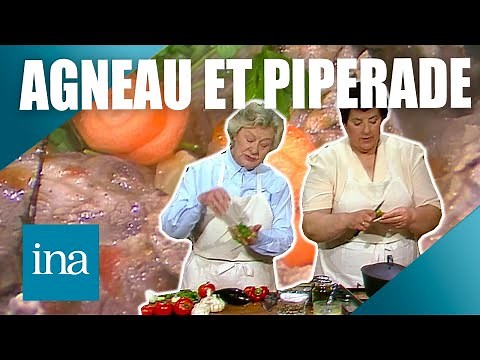 Navarin d'agneau sauce piperade de Maïté 🫑 | INA Les Recettes Vintage