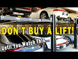 WATCH Before you BUY A LIFT!! Garage Four-Post LIFT UPDATE