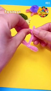 Handmade diy pipe cleaner mini turtle crafts #tipsideas #reelsfbシ #reelsfypシ #fypviral #fypシ゚ #paperflowers #tips #handcraft #trend #handmade #handcrafted #diy | Tips Ideas