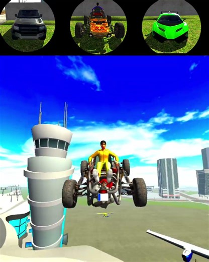 Indian bike driving 3D car challenge||#shorts