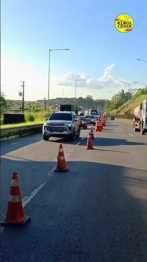 Closed section of BR-324 reopened; roadwork continues toward Salvador