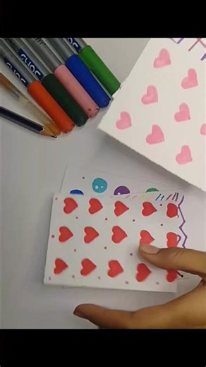 DIY pattern paper for journaling💕 ser/2#craft#subscribe#short