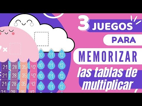 3 Juegos para memorizar las tablas de multiplicar