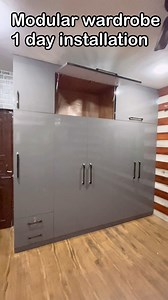 13K views · 41 reactions | Sliding door wardrobe installed 1 day installation hassle free Manufactured at our factory and installation accordingly at site For queries WhatsApp 7006589300 Visit showroom Kashmir furniture mart Bagati kanipora nowgam near sultan fuels #instagood #instalike | Bedding Buy & Kashmir Furniture mart Kanipora SGR | Facebook