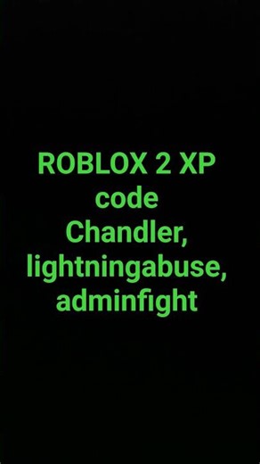 ROBLOX 2 XP code for free