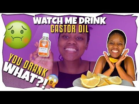 Drinking Castor Oil Funny Video 🥵😭😂