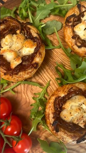Caramelised Onion and Goats Cheese Tarts - Quick N Easy #23