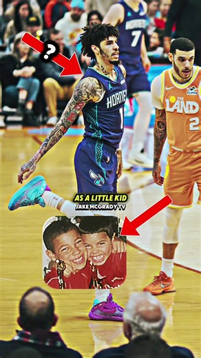 Lonzo Ball reveals what LaMelo was like as a little kid 😭 (via @ballinthefamilypod) #lameloball #lonzoball #liangeloball #lamelo #ballbrothers
