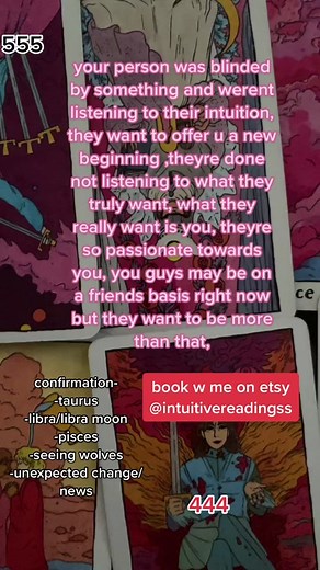 intuitive tarot reader on TikTok