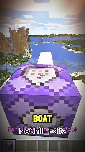 How To Create An Automatic Ice Track | Cool Minecraft Commands (Java Edition)