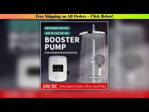 shower Booster Pump Brushless Water Pump 13.5m 24v Automatic Pressure Controller Home Boost Water