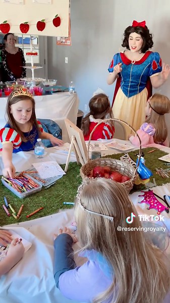 Enchanting Snow White Princess Cosplay Party