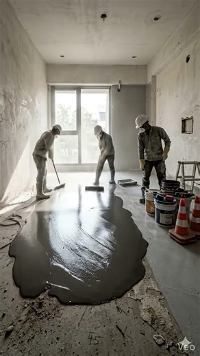 Luxury Bedroom Epoxy Floor Transformation 😱 | Before & After Renovation #shorts #epoxyfloor #epoxy