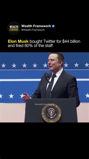 When Elon Musk bought Twitter, he didn’t inherit stability — he inherited burn rate. With billions in negative cash flow and months of runway left, survival required immediate compression. Turnarounds aren’t gentle. They’re decisive. Follow @wealth.framework 🎥 Credit: Tucker Carlson #elonmusk #twitter #turnaroundstrategy #businessleadership #corporaterestructuring