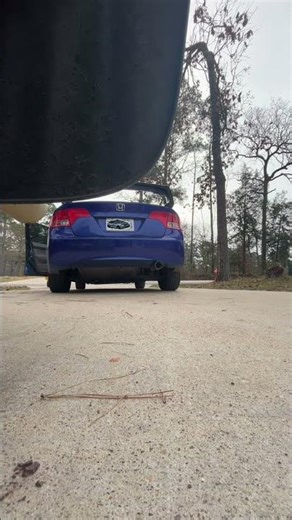 muffler delete on a 2008 honda civic LX #civic #mufflerdelete