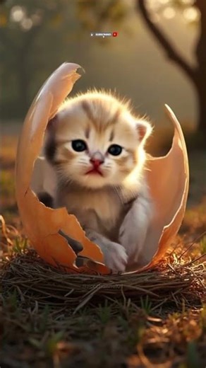 beautiful cat eggs
