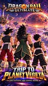 THE TRIP TO PLANET VEGETA BEGINS! 🔥 Saiyans Are Going Home! #shorts