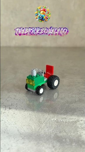 I BUILT a LEGO Tractor (and it Actually Works!) 🚜
