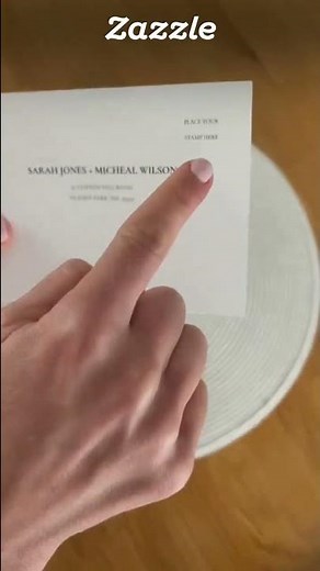 New All-in-One Wedding Invitations from Zazzle #allinoneweddinginvitation #weddinginvite