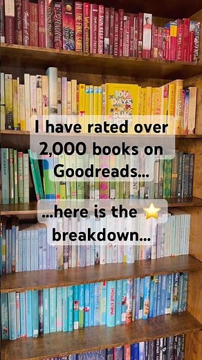 I’ve been tracking my reading since high school #goodreads #booktok #books #readingupdate #bookish