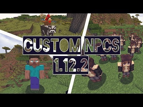 CUSTOM NPCs - MOD COURT-MÉTRAGE MINECRAFT [1.12.2]