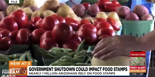 How government shutdown could impact food stamps in Arizona