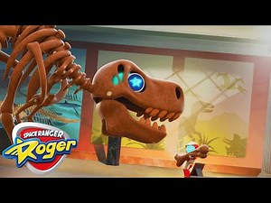 DINO DANGER | Space Ranger Roger - WildBrain | Movies for Kids