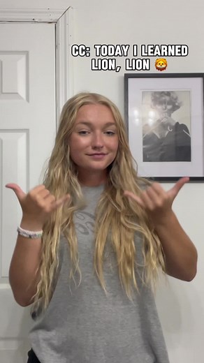 Learn How to Sign 'Lion' in American Sign Language (ASL)